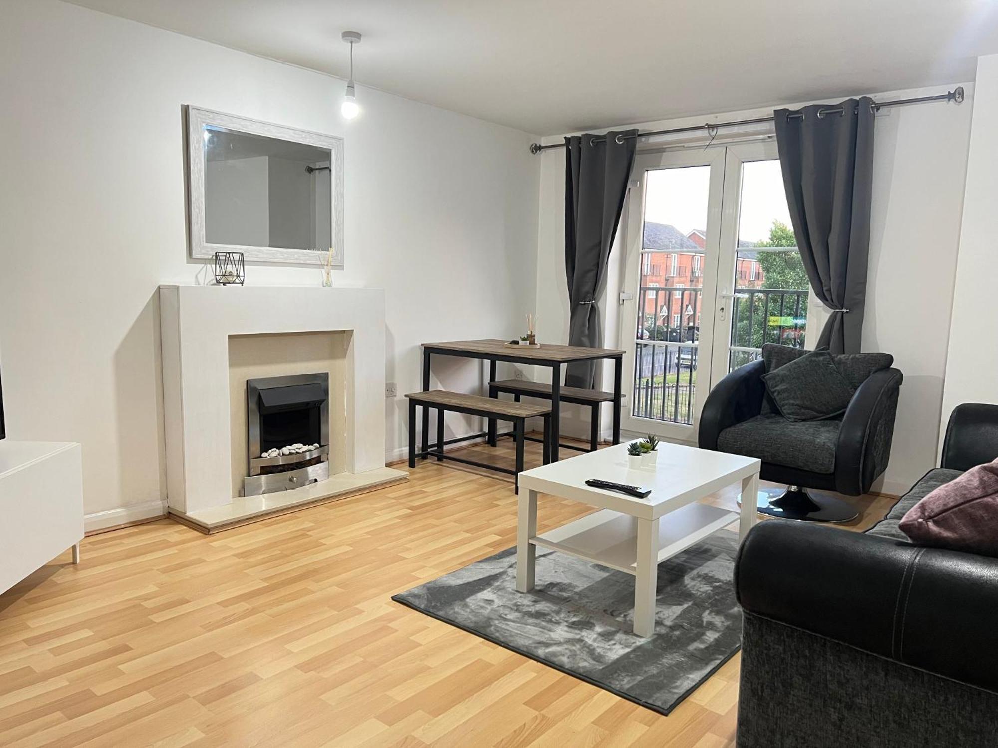 High End Luxury 2 Bed Apartment Birmingham Bagian luar foto